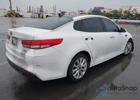 2016 Kia Optima Ex из США, поврежденный, VIN 5XXGU4L34GG022091